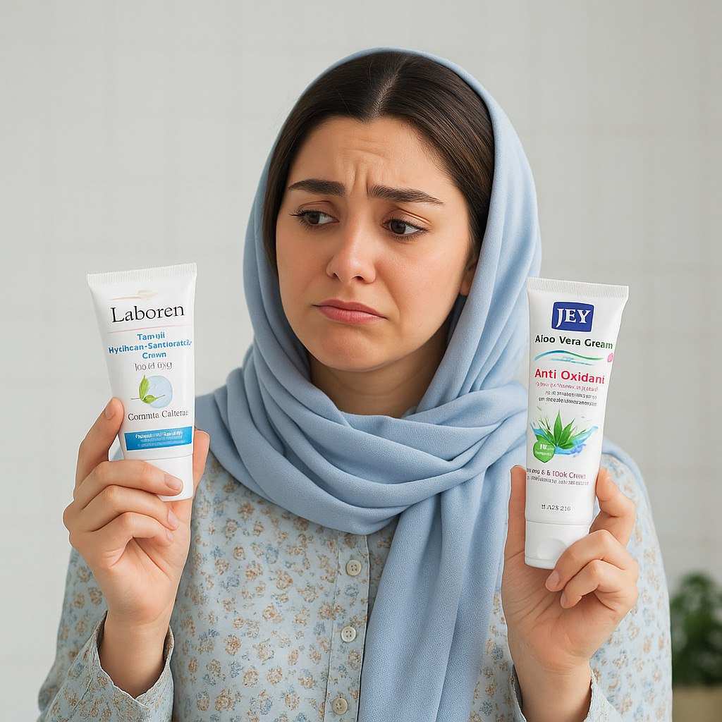 تفاوت میان کرمهای مرطوب کننده و کرم های آبرسان برای پوست خشک