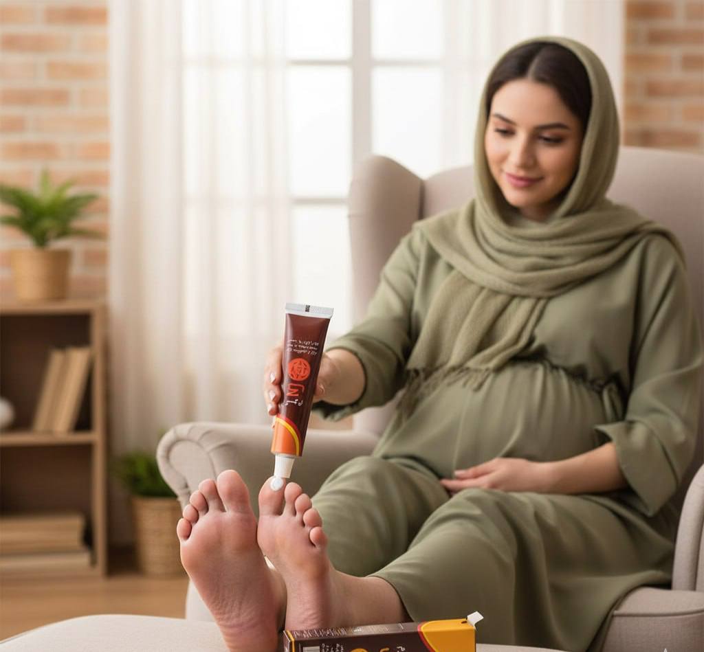 کرم ترک پا جی در بارداری