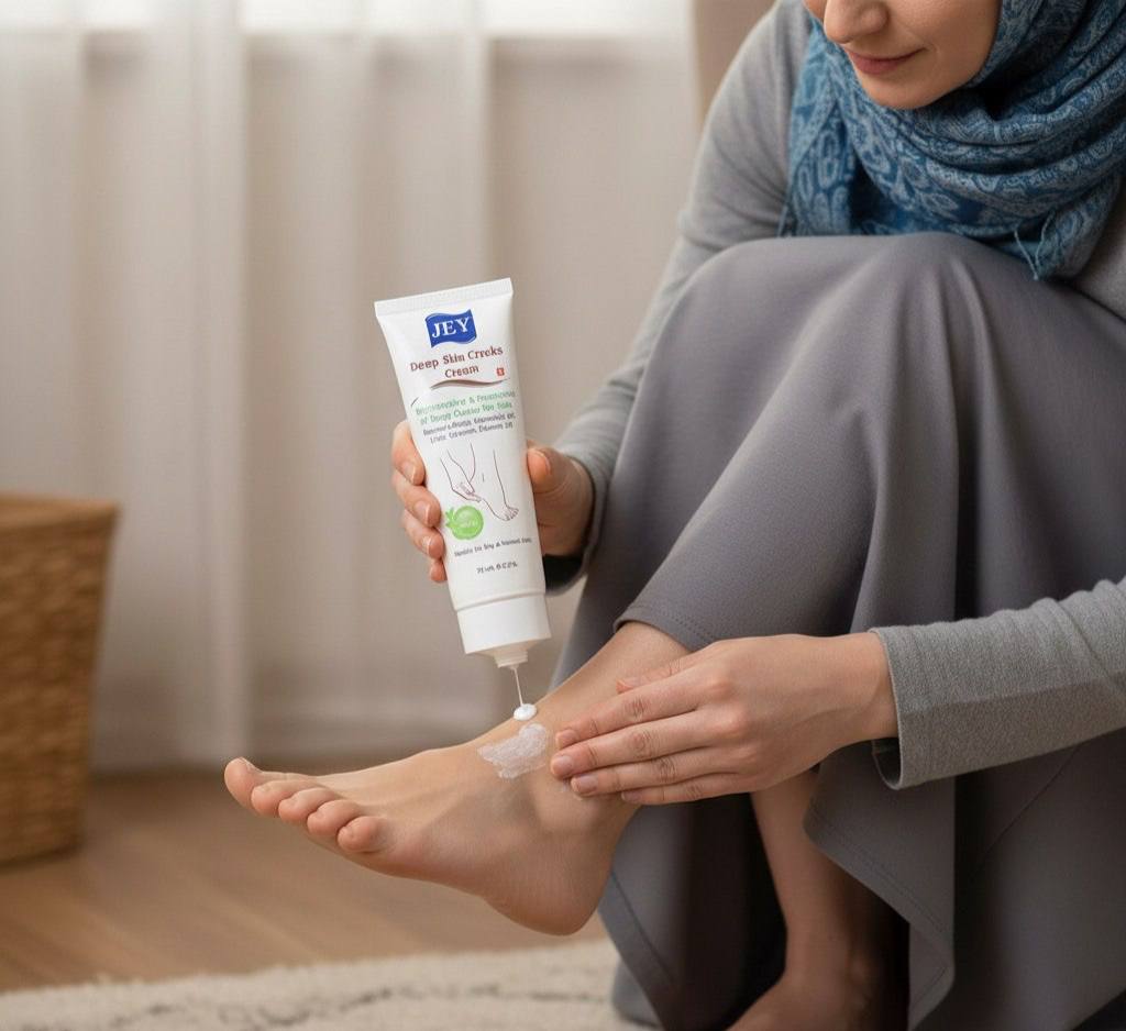 کرم ترک های عمیق پوستی جی (حاوی اوره و میموزا)