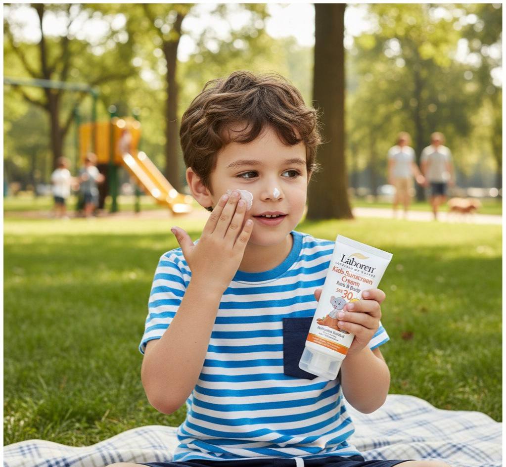 ضد آفتاب کودک