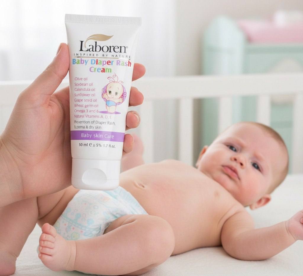 کرم سوختگی پا کودک لابورن 