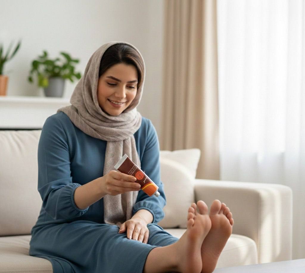 کرم ترک پا جی در بارداری